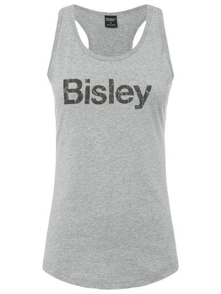 Bisley Women's Cotton Logo Singlet (BKSL063)