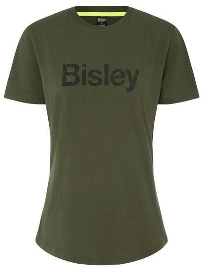 Bisley Women's Cotton Logo Tee (BKTL064)