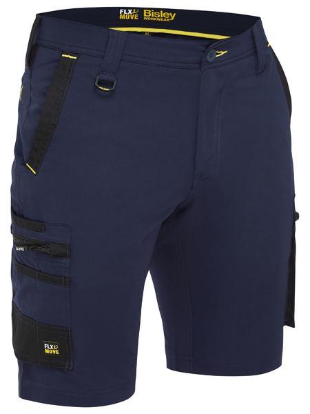 Bisley Flx & Move 4-Way Stretch Zip Cargo Short (BSHC1332)