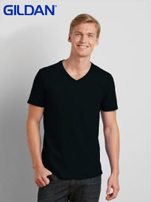 Gildan Soft Style Adult V Neck T/S (64V00) – Uniform Wholesalers