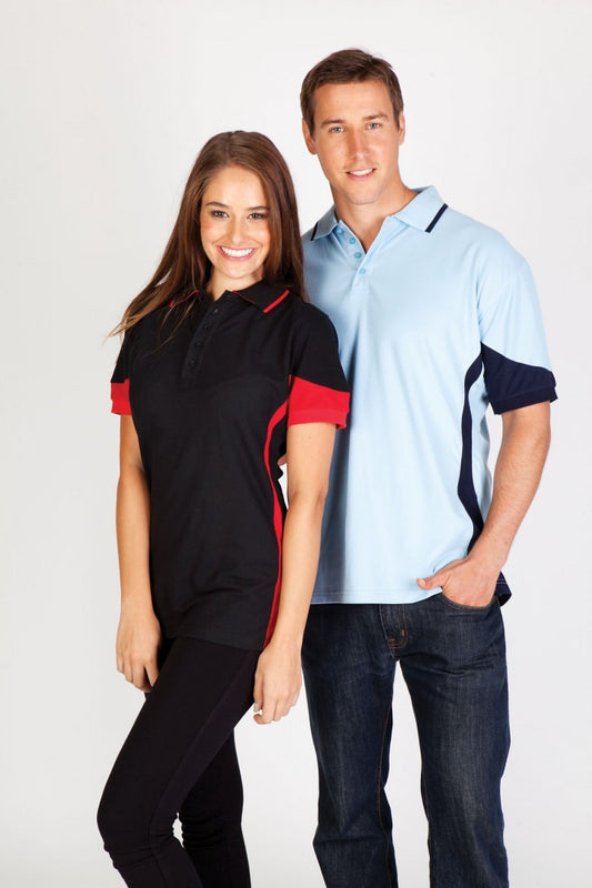 Ramo-Ramo Mens Contrast Polo--Uniform Wholesalers - 1