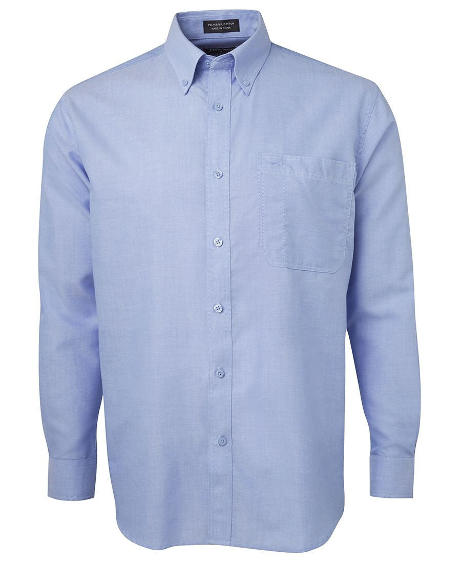 JB's Wear-JB's Long Sleeve Oxford Shirt-Lt Blue / S-Uniform Wholesalers - 2