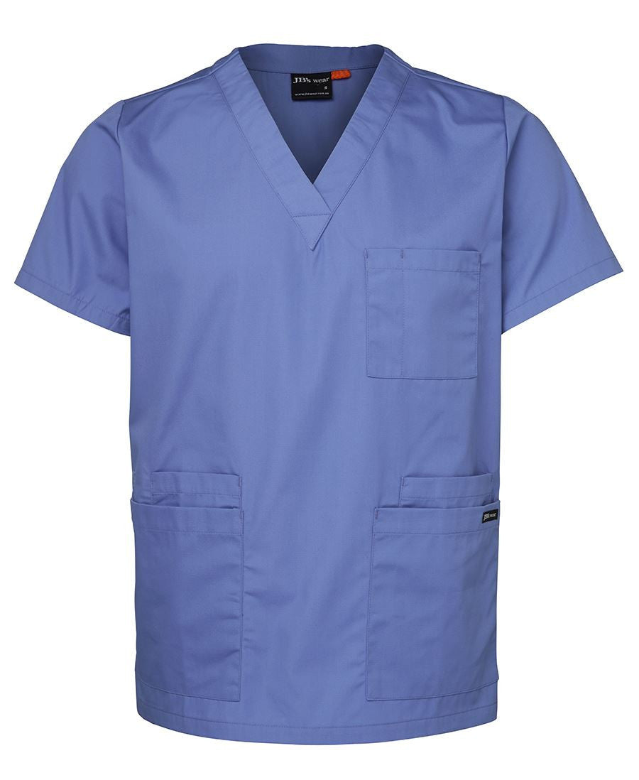 JB's Wear-JB's Unisex Scrubs Top-Lt Blue / XS-Uniform Wholesalers - 2