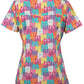 JB's Ladies Scrubs Top Printed (4STP1)