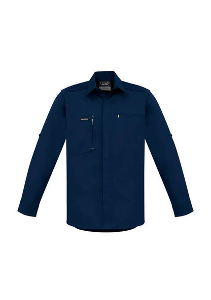 Syzmik Mens Streetworx L/S Stretch Shirt (ZW350)-Clearance