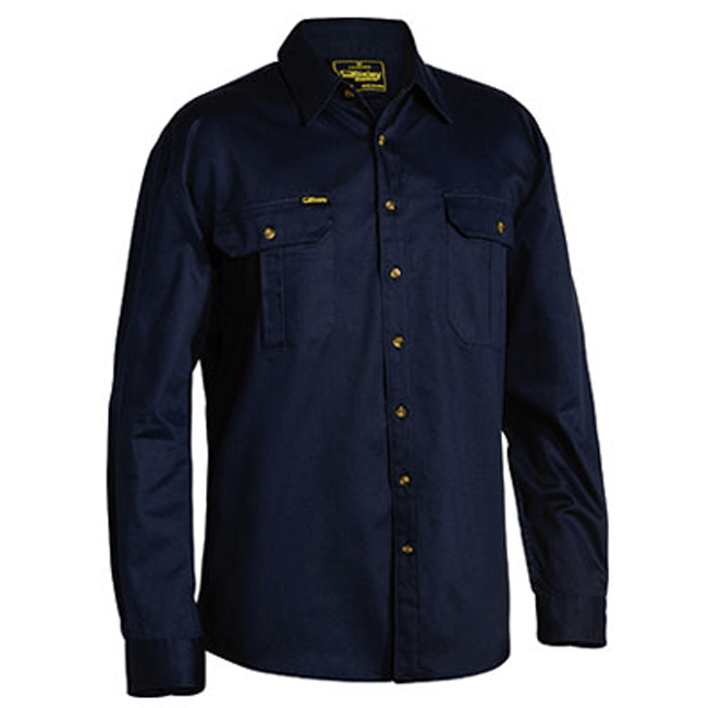 Bisley Original Cotton Drill Shirt - Long Sleeve (BS6433)