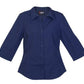 Ramo-Ramo Ladies 3/4 Sleeve Shirts-Navy / 8-Uniform Wholesalers - 6