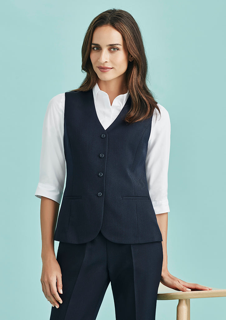 Biz Corporate Womens Cool Stretch Longline Vest (50112)