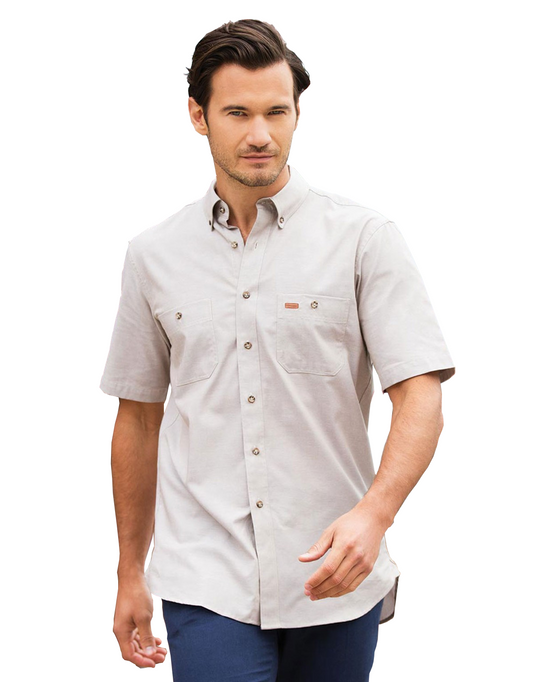 Gloweave Men's Iconic Chambray S/S Shirt (5045SN)