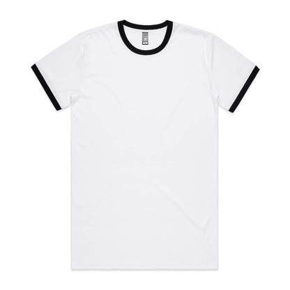 Ascolour Mens Ringer Tee  (5053)