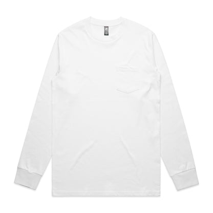 Ascolour Mens Classic Pocket L/S Tee (5072)