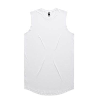 Ascolour Mens Staple Curve Tank -(5091)