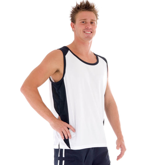 DNC Adult Cool-Breathe Contrast Singlet (5141)