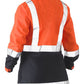 Bisley Women's H Taped Two Tone Hi Vis Rain Jacket (BJL6966T)