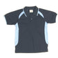 DNC Kids Air Flow Contrast Raglan Mesh Polo (5263)