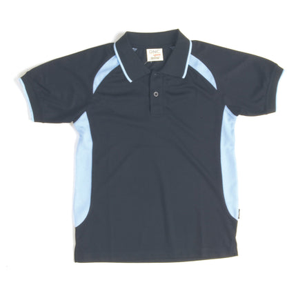 DNC Kids Air Flow Contrast Raglan Mesh Polo (5263)