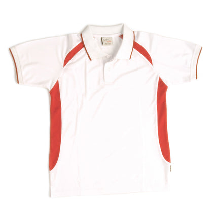 DNC Kids Air Flow Contrast Raglan Mesh Polo (5263)