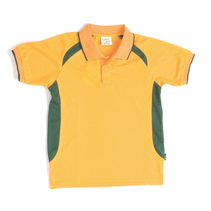 DNC Kids Air Flow Contrast Raglan Mesh Polo (5263)