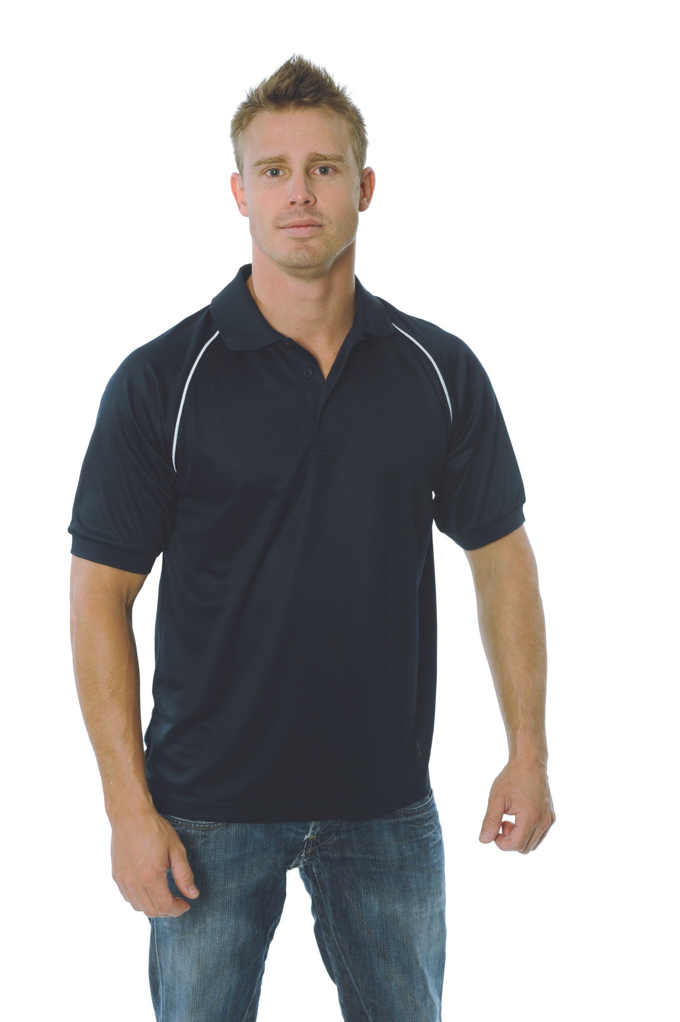 DNC Mens Cool Breathe Rome Polo (5267)