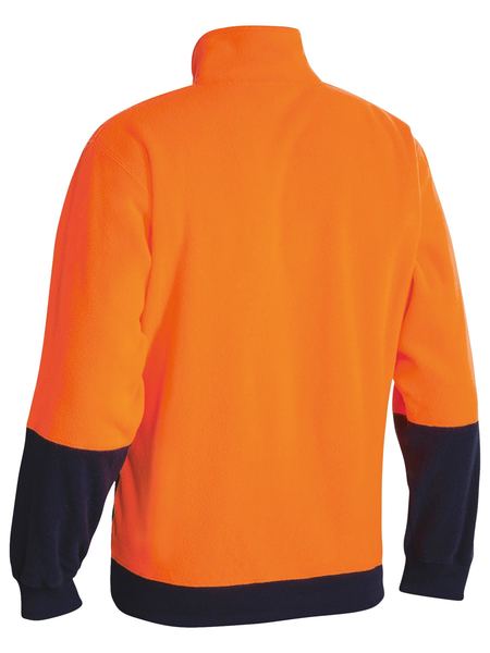 Bisley Hi Vis Polar Fleece Zip Pullover (BK6889)