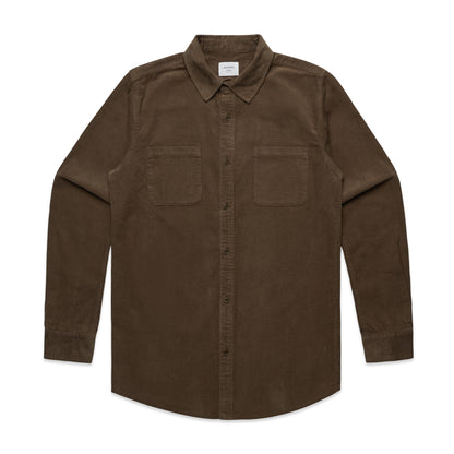 Ascolour Mens Corduroy Shirt (5419)