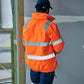 Bisley Taped Hi Vis Wet Weather Bomber Jacket (BJ6770T)
