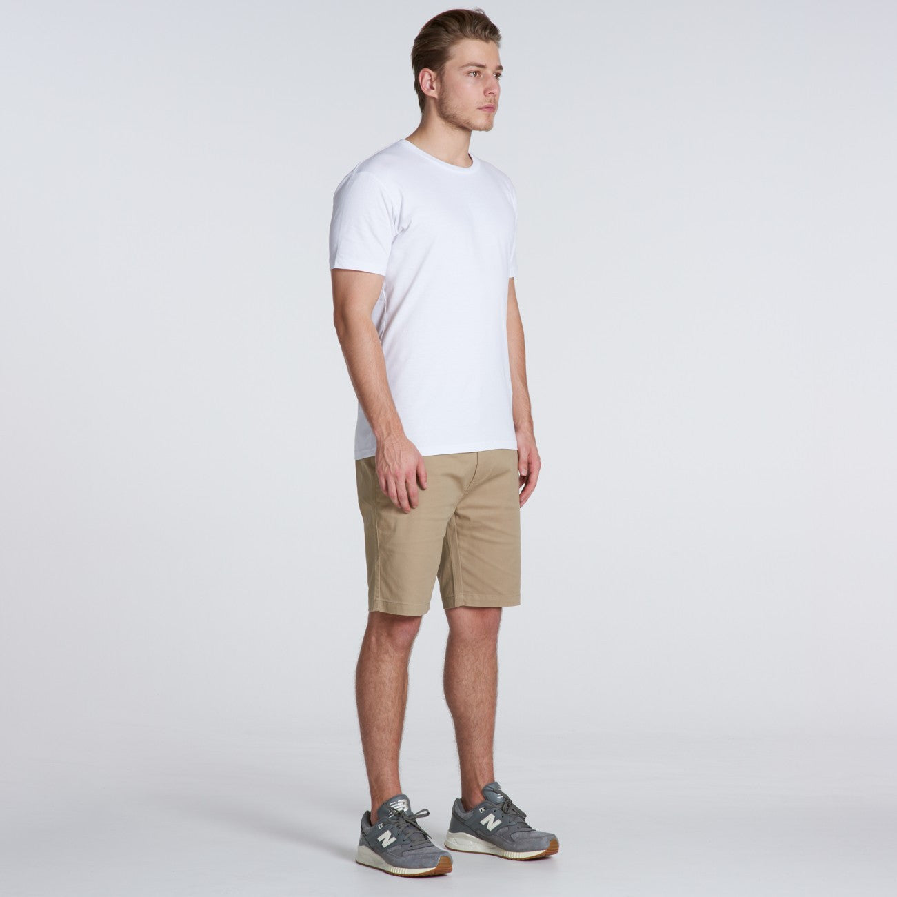 Ascolour Plain Shorts-(5902)