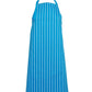 JB's Wear-JB's  Bib Striped Apron-Aqua/white / 86 X 93-Uniform Wholesalers - 5