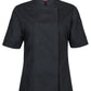 JB'S Ladies S/S Snap Button Chef Jacket (5CJS1)