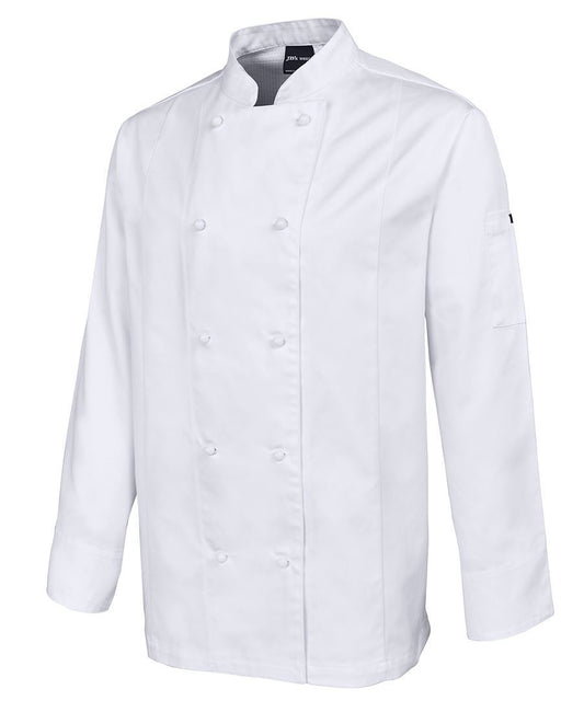 JB's Wear-JB's Vented Chef's L/S Jacket-White / S-Uniform Wholesalers - 1