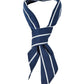 JB's Wear-JB's Chef Scarf-Navy/White / One-Uniform Wholesalers - 8