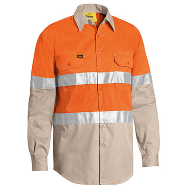 Bisley 3M Taped Cool Hi Vis Light Weight Shirt (BS6696T)