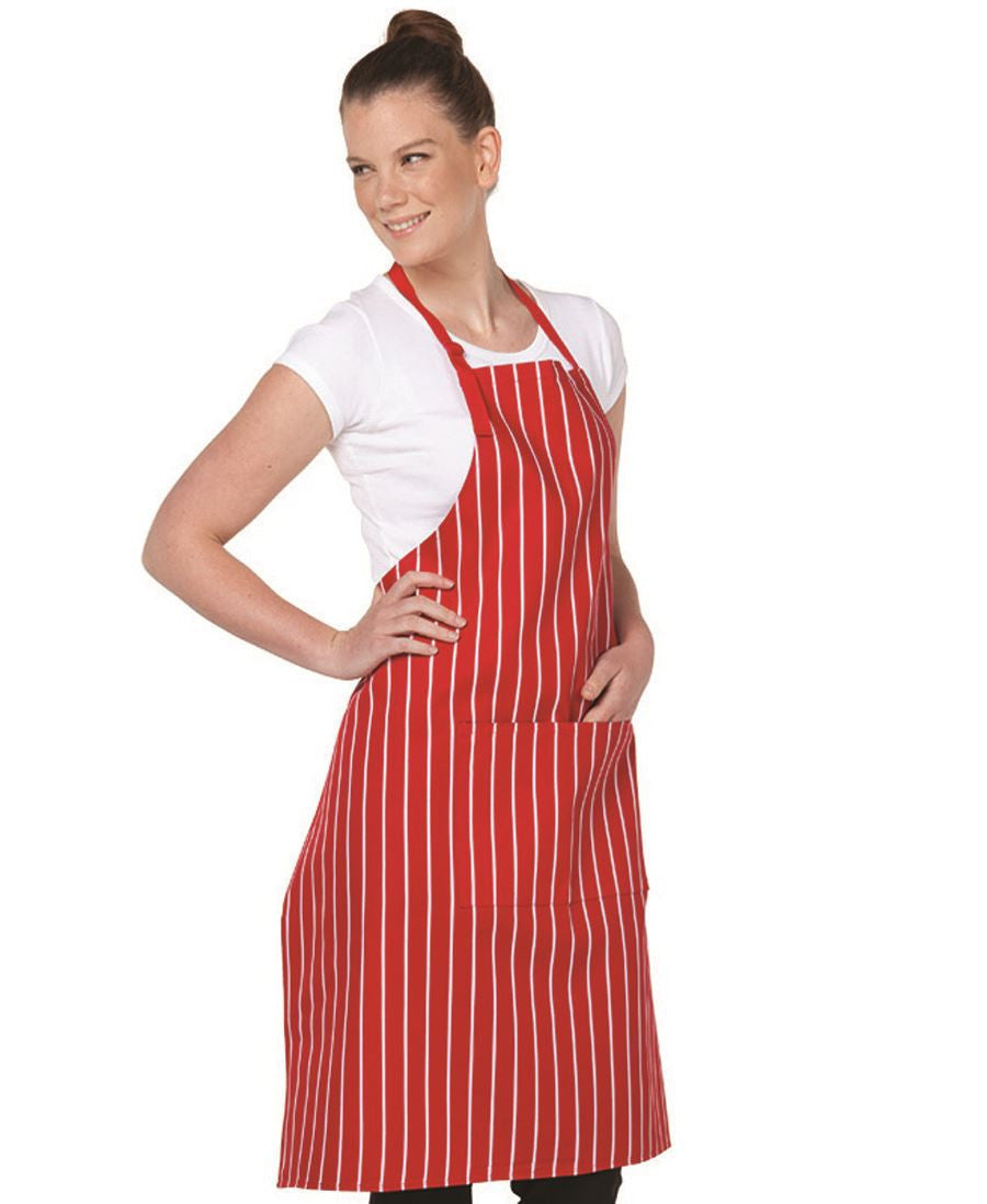 JB's Wear-JB's  Bib Striped Apron--Uniform Wholesalers - 10