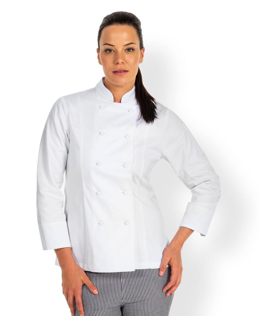 JB's Wear-JB's Ladies L/S Chef's Jacket--Uniform Wholesalers - 1
