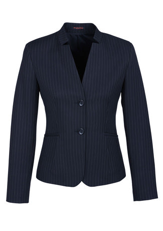 Biz Corporates Ladies Short Jacket with Reverse Lapel (60213) Clearance