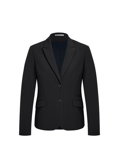 Biz Corporates Comfort Wool Stretch Womens Longline Jacket (64012)