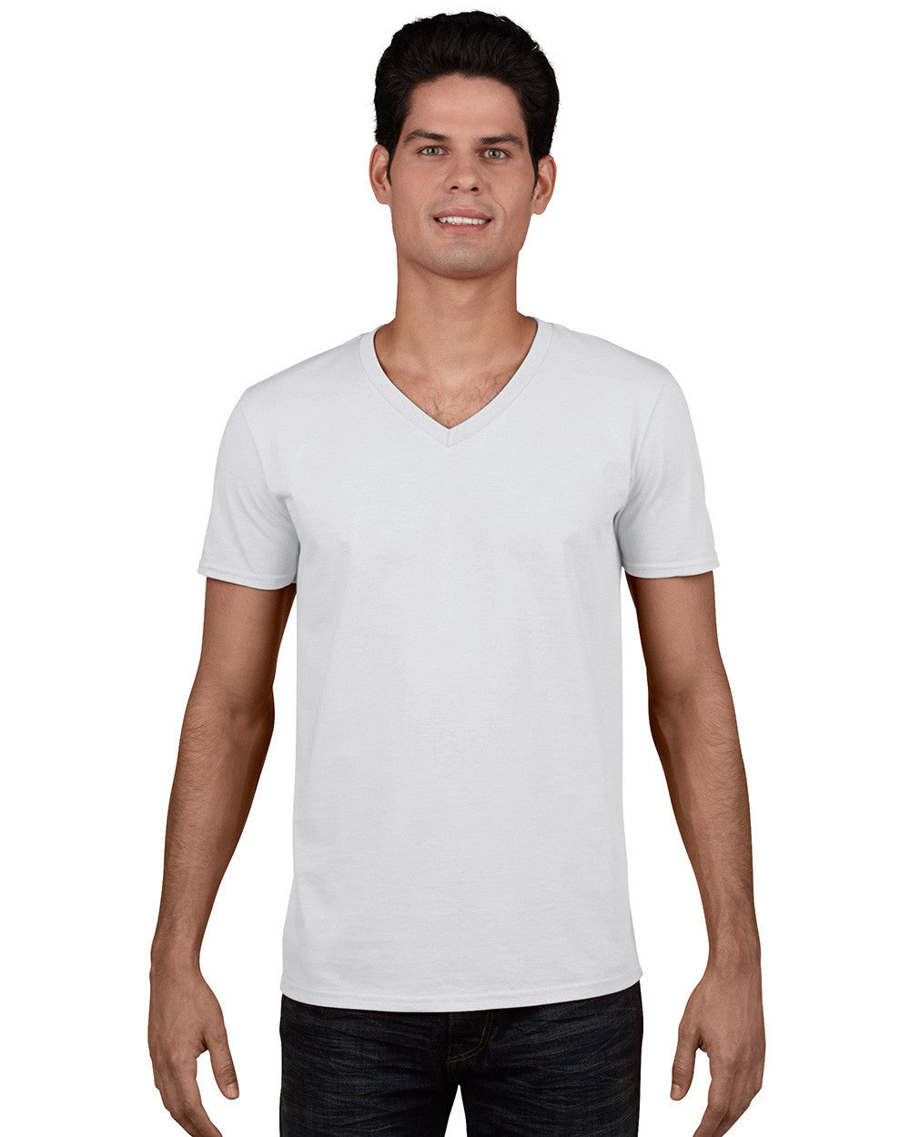 Gildan Soft Style Adult V Neck T/S (64V00) – Uniform Wholesalers