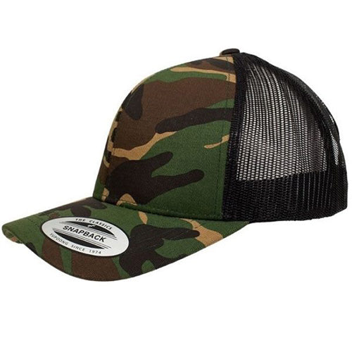 YUPOONG  Camo Classic Retro Trucker - (6606T) (CAMO)