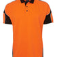 JB's Wear-JB's Hi Vis S/S Arm Panel Polo - Adults-Orange/Black / XS-Uniform Wholesalers - 9