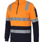 JBs Wear 1/2 Zip Aust. Rail (D+N) Fleece Sweater - (6DARF)