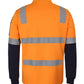 JBs Wear 1/2 Zip Aust. Rail (D+N) Fleece Sweater - (6DARF)