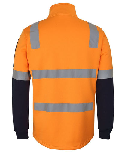 JBs Wear 1/2 Zip Aust. Rail (D+N) Fleece Sweater - (6DARF)