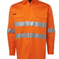 JB's Wear-Jb's Hi Vis Long Sleeve (D+N) 150g Work Shirt - Adults-Orange / XS-Uniform Wholesalers - 9