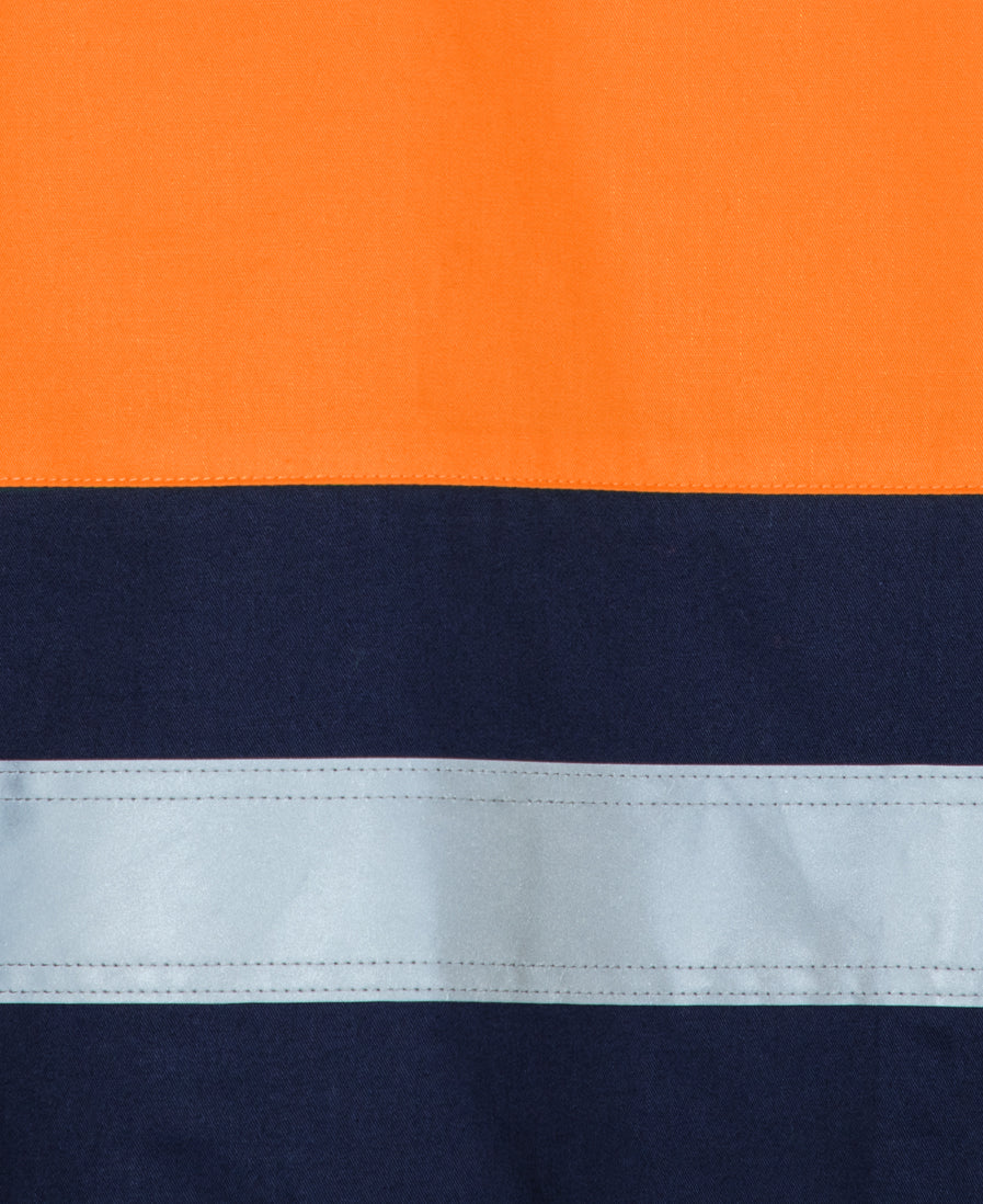 JB'S HI Vis (D+N) S/S 150g Work Shirt (6DNWS)