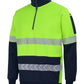 JBs Wear Hi Vis 330G 1/2 Zip Segmented Tape Fleece (6DPS)