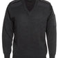 JBs Wear Men's Knitted Epaulette Jumper (6EJ)