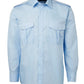 JB's Wear-Jb's Epaulette Gents Shirt-Blue L/S / S-Uniform Wholesalers - 5