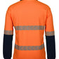 JBs Wear Hi Vis L/S Segmented Tape Polo (6HLST)