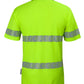 JBs Wear Hi Vis (D+N) Cotton Back S/S Segmented Tape Polo (6HMSS)