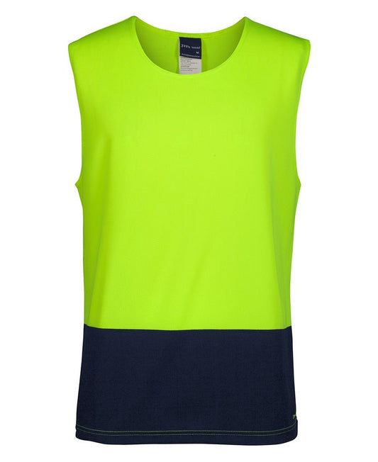 JBs Wear Hi Vis Muscle Top (6HMT)